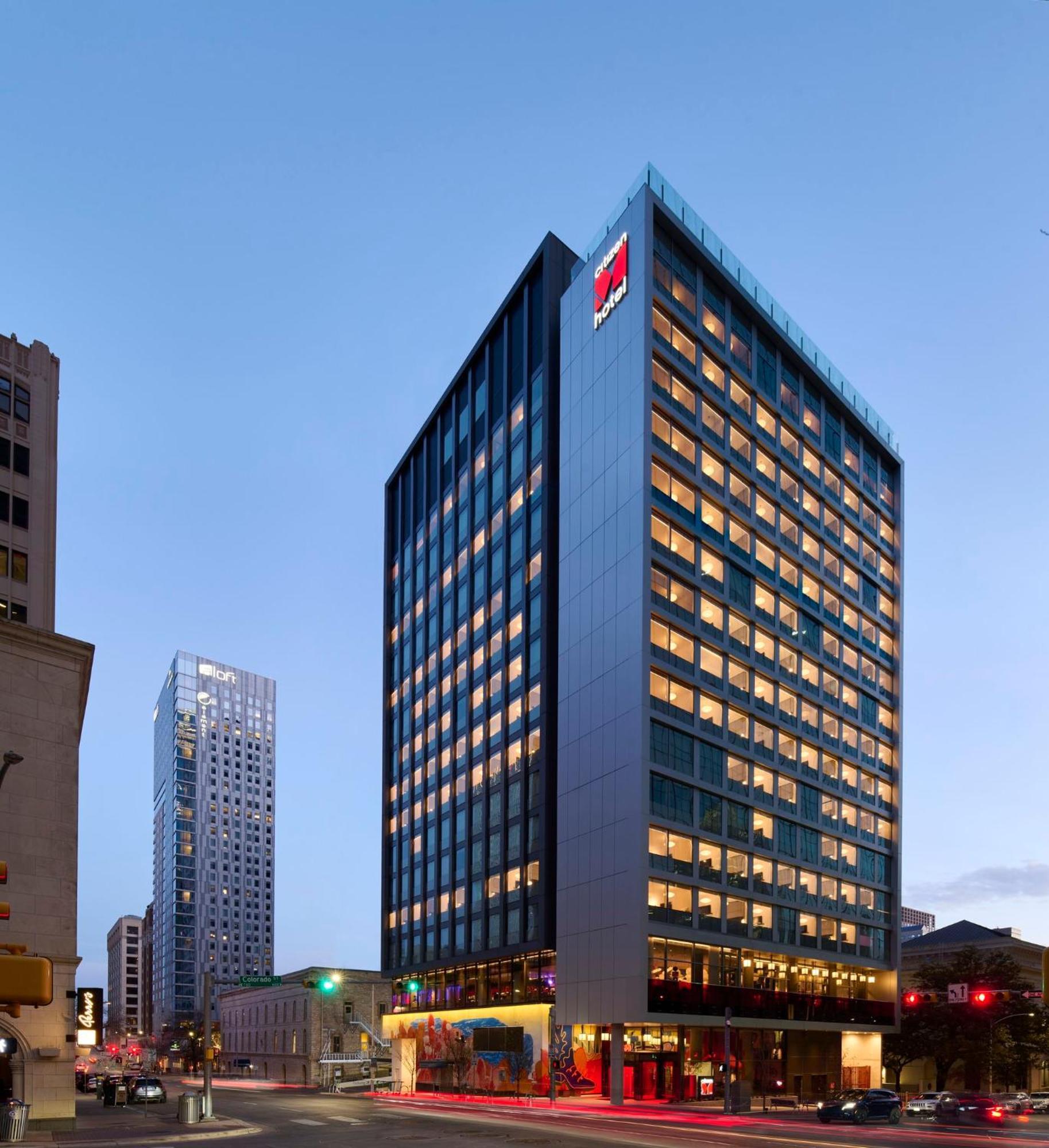 Hotel Citizenm Austin Downtown Exterior foto